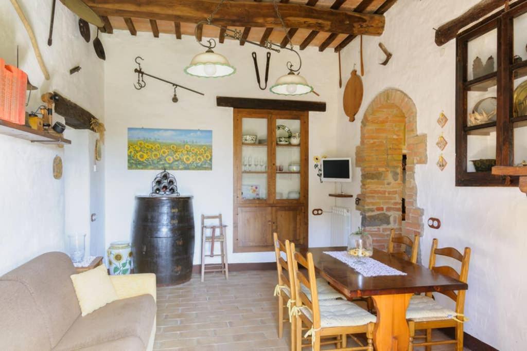 Girasole Cottage Overlooking The Orcia Valley In Tuscany Radicofani Exterior photo